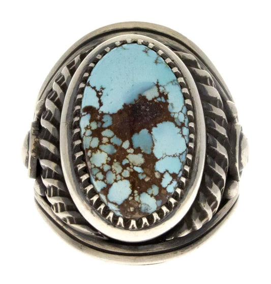 Natural Golden Hill Turquoise Ring