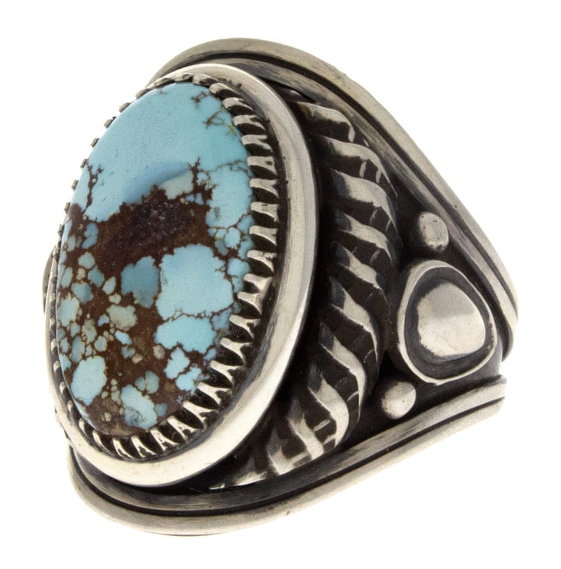 Natural Golden Hill Turquoise Ring