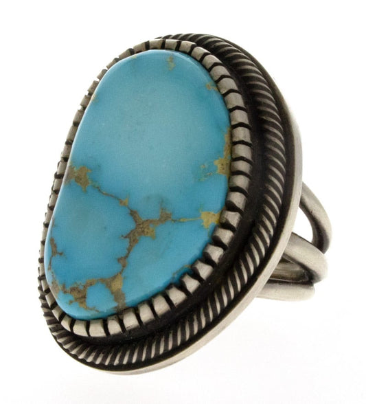 Bague en turquoise naturelle de Royston