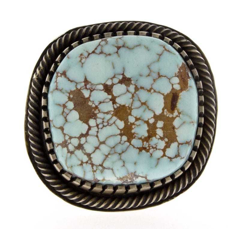 Bague en turquoise de Dry Creek naturel