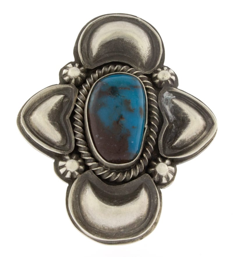 Bague en turquoise naturelle de Bisbee