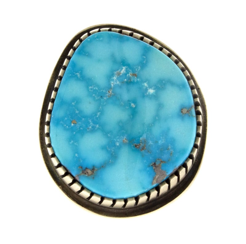 Bague en turquoise Web de Kingman naturel