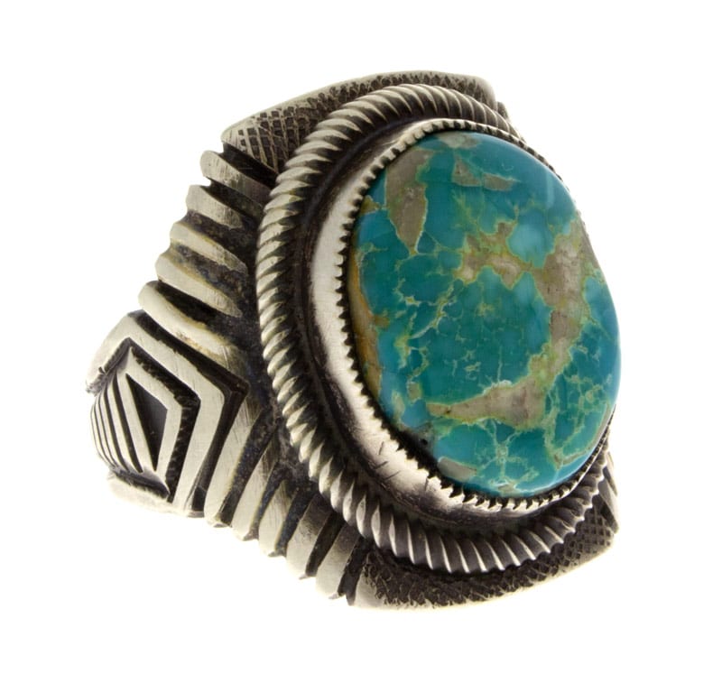 Natural Royston Turquoise Ring