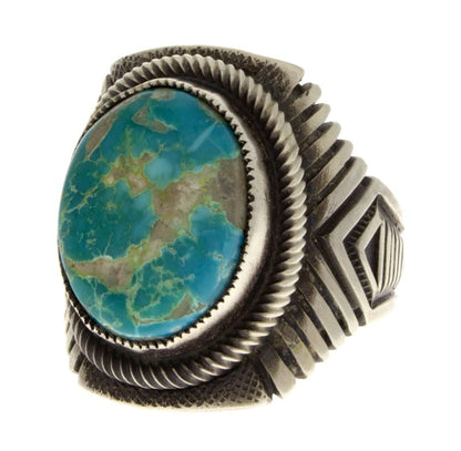 Natural Royston Turquoise Ring