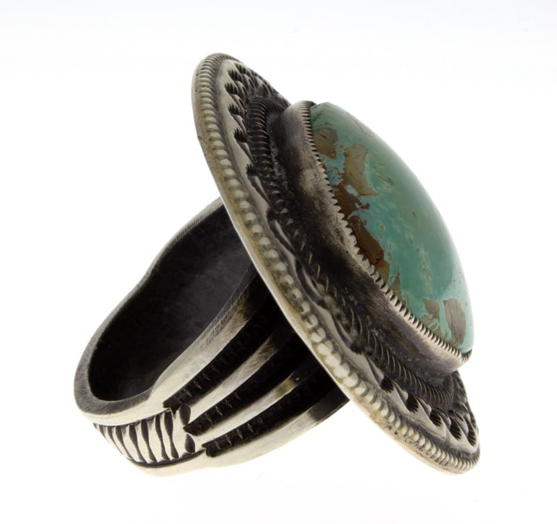 Natural Royston Turquoise Ring