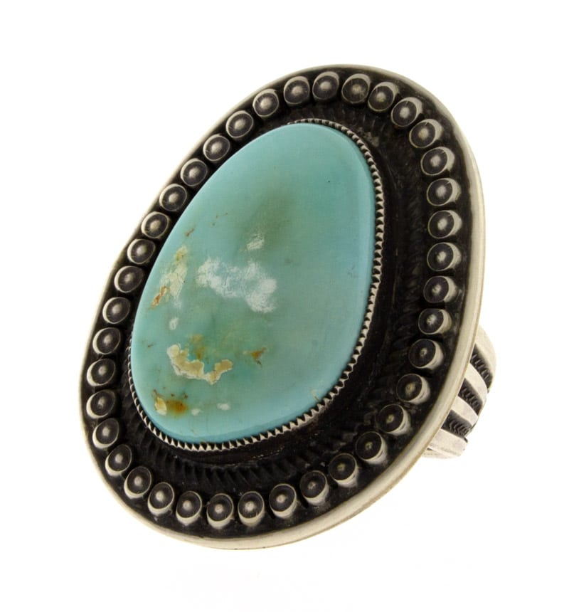 Natural Royston Turquoise Ring