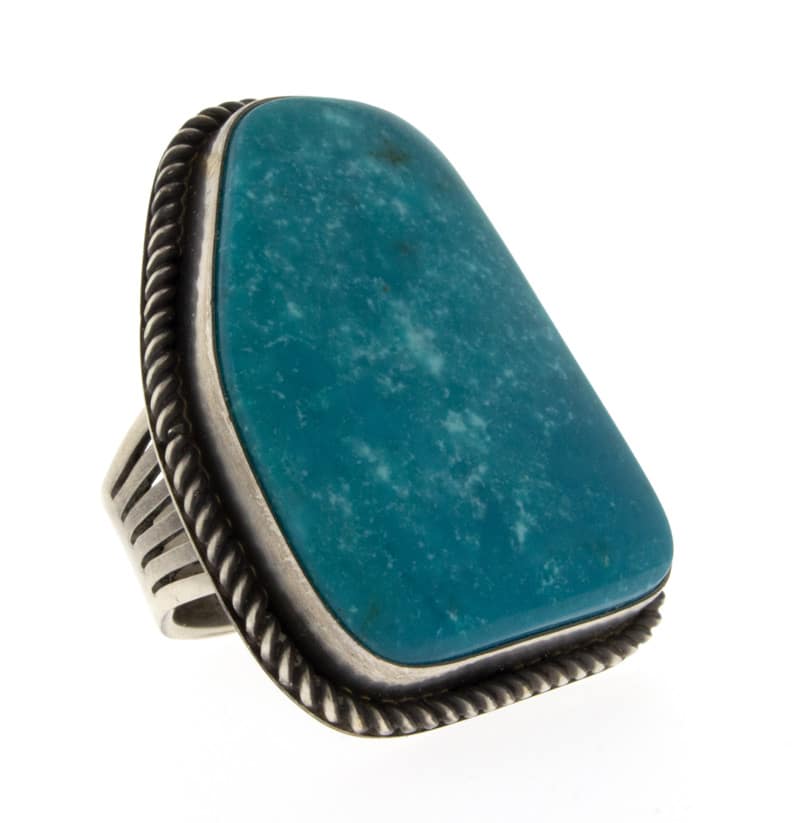 Natural Nevada Turquoise Statement Ring