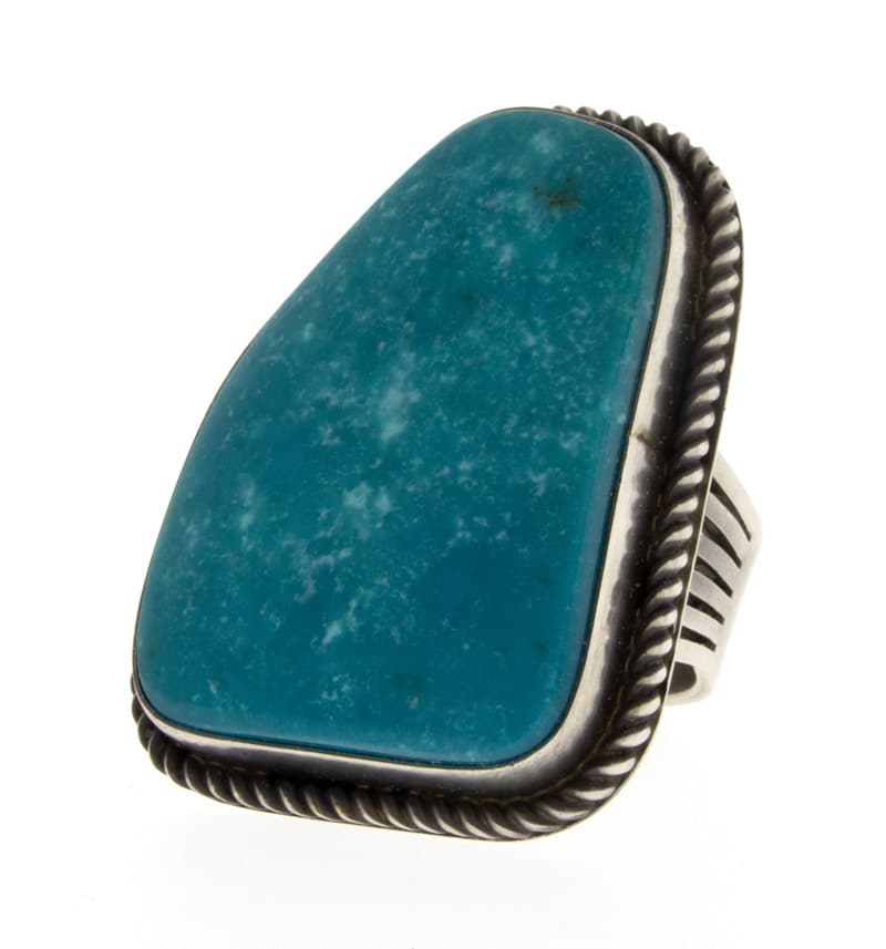 Natural Nevada Turquoise Statement Ring