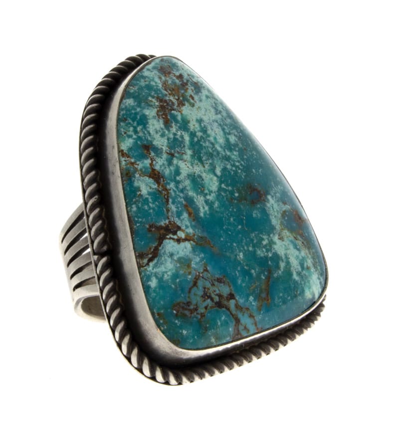 Natural Evans Turquoise Statement Ring