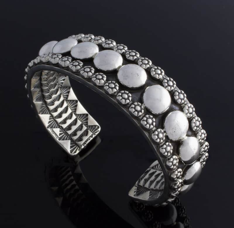 Massives Sterlingsilber-Armband