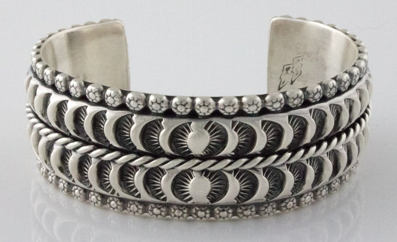 Massives Sterlingsilber-Armband