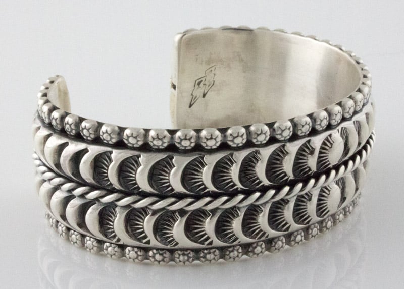 Massives Sterlingsilber-Armband