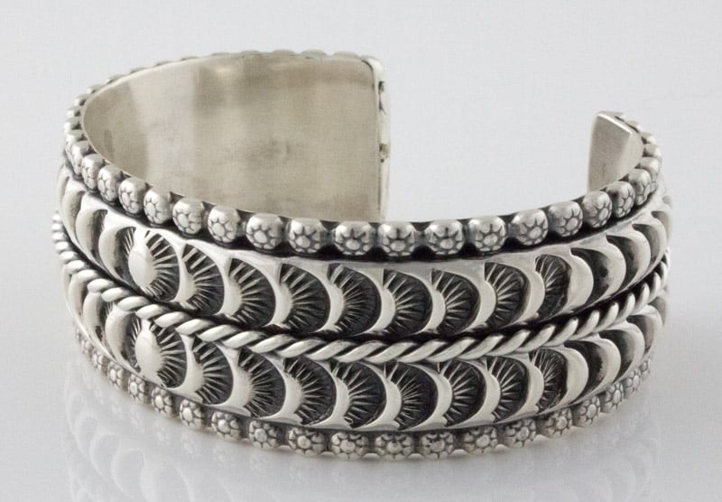 Massives Sterlingsilber-Armband