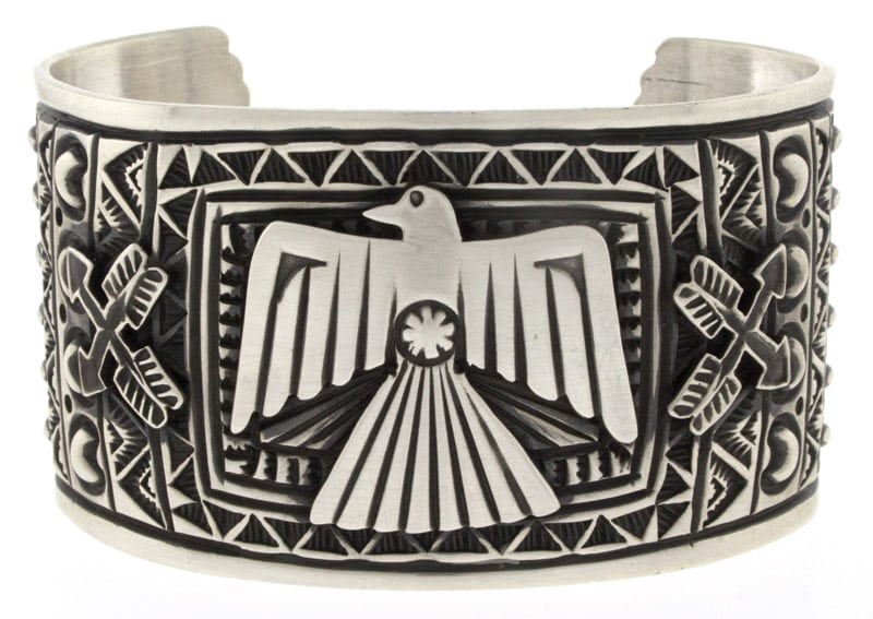 Sterling Silber Thunderbird Armband