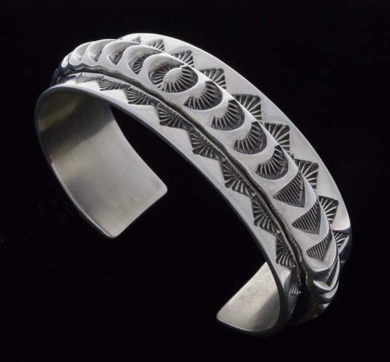 Bracelet en argent sterling massif