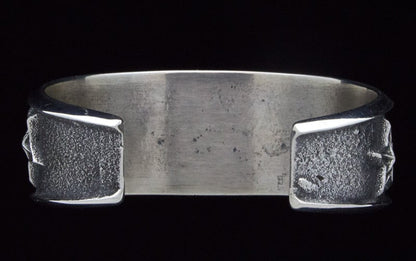 Bracelet en argent sterling en forme d'étoile Tufa Cast