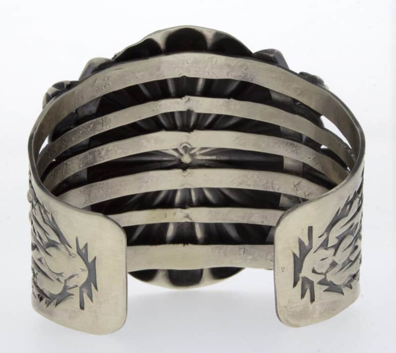 Sterling Silber Concho Stil Armband