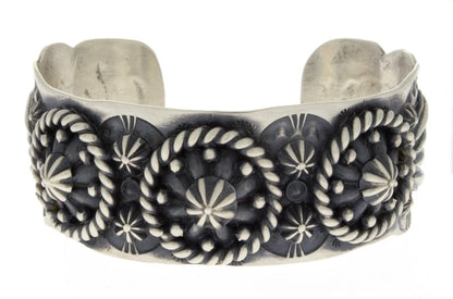 Sterling Silber Concho Stil Armband