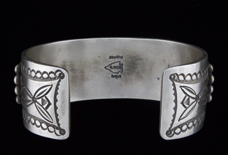 Bracelet en argent sterling massif