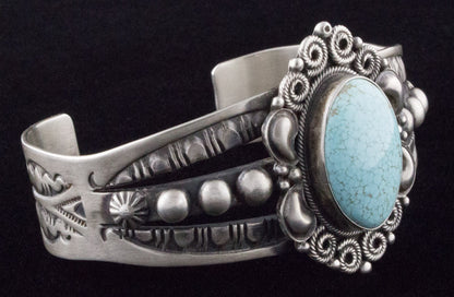 Bracelet en turquoise naturelle #8