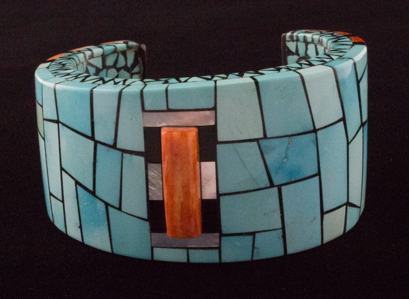 Multi-Color Inlay Bracelet