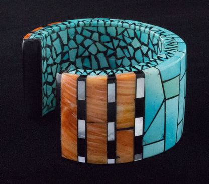 Multi-Color Inlay Bracelet