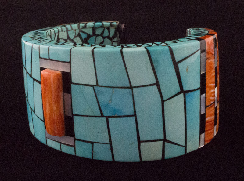 Multi-Color Inlay Bracelet