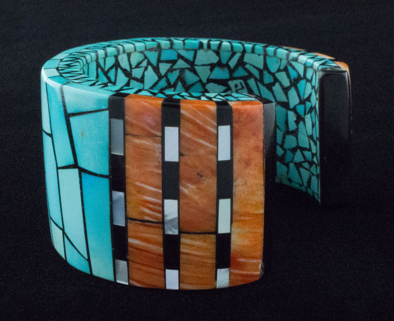 Multi-Color Inlay Bracelet