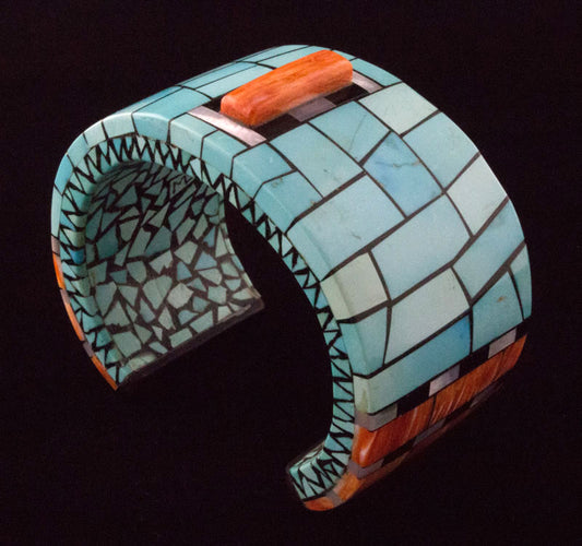 Multi-Color Inlay Bracelet