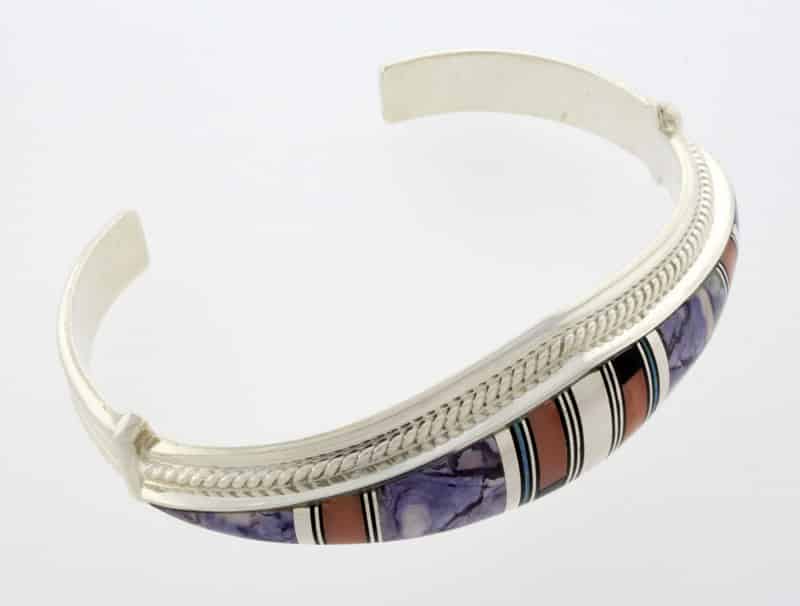 Multi-Stone Inlay Bracelet