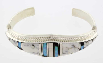 Multi-Stone Inlay Bracelet