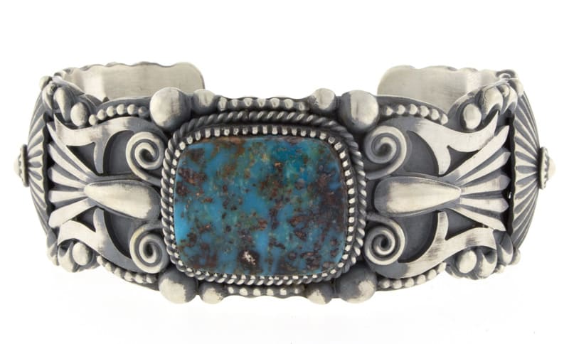 Natural Bisbee Turquoise Bracelet