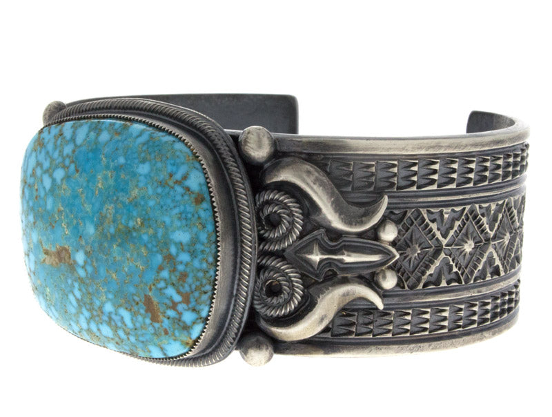 Bracelet en turquoise Kingman Birdseye naturel