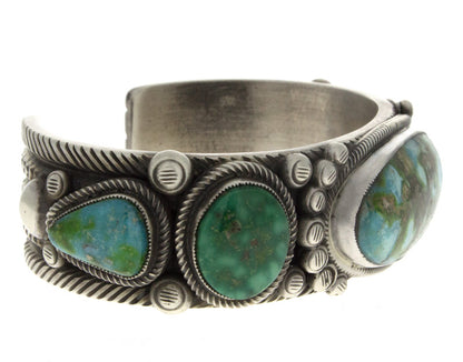 Sonoran Gold Turquoise 5-Stein Reihe Armband