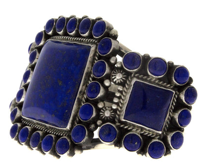 Natural Lapis Cluster Bracelet