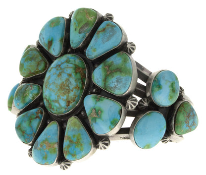 Sonoran Gold Turquoise Cluster Bracelet