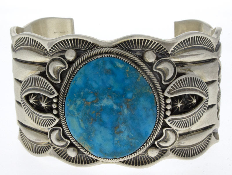 Natural Kingman Turquoise Bracelet