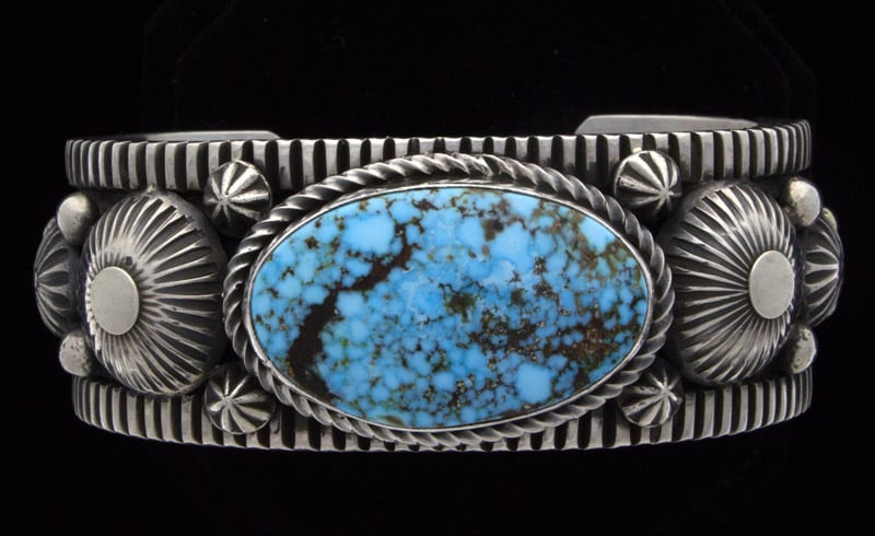 Natural Kingman Turquoise Bracelet