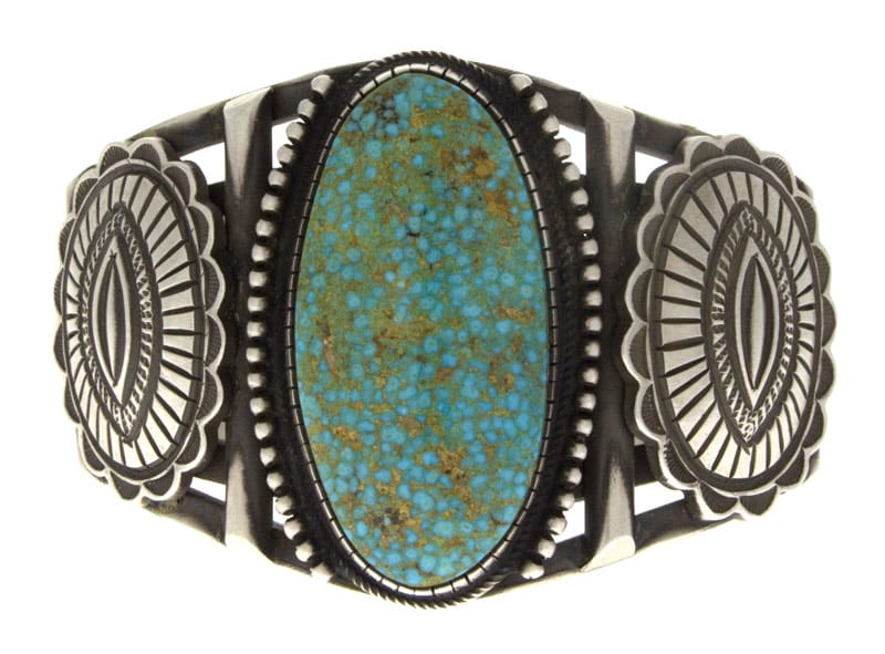 Natural Kingman Turquoise Bracelet