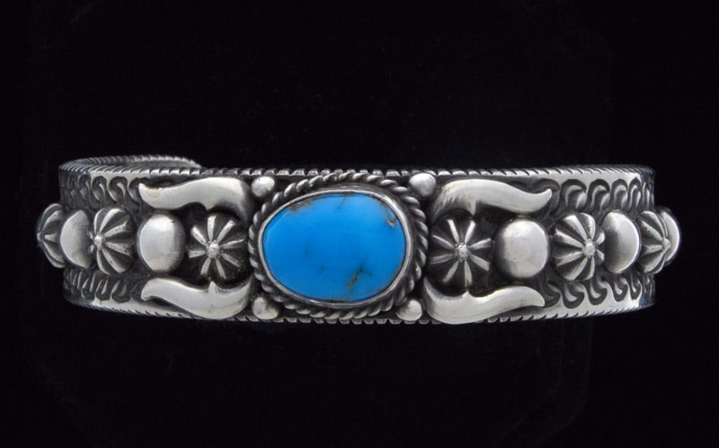 Natural Kingman Turquoise Bracelet