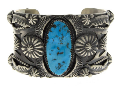 Natural Free-Form Sleeping Beauty Turquoise Bracelet