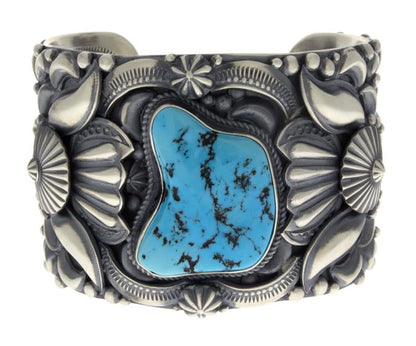 Natural Free-Form Sleeping Beauty Turquoise Bracelet