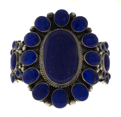 Natural Lapis Cluster Bracelet