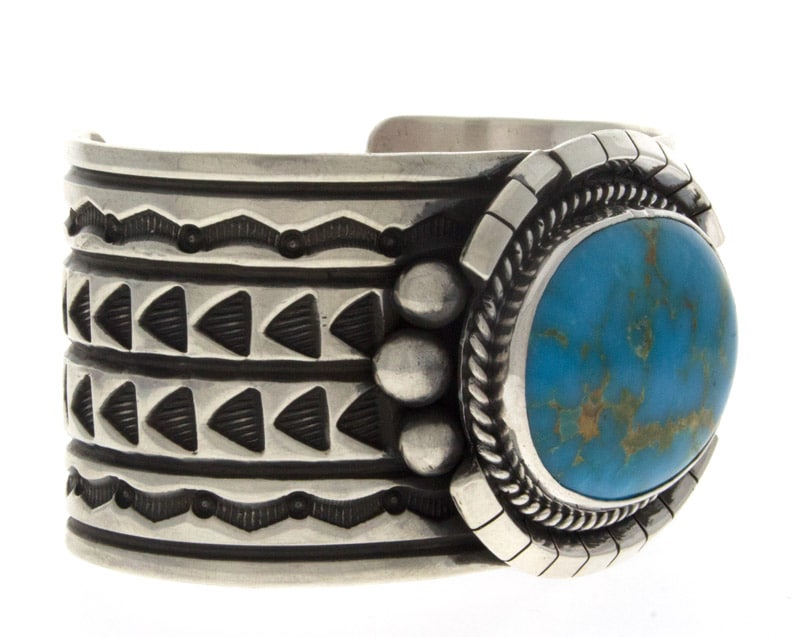 Natural Sonoran Rose Turquoise Bracelet