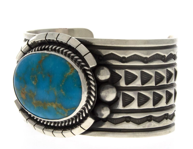 Natural Sonoran Rose Turquoise Bracelet