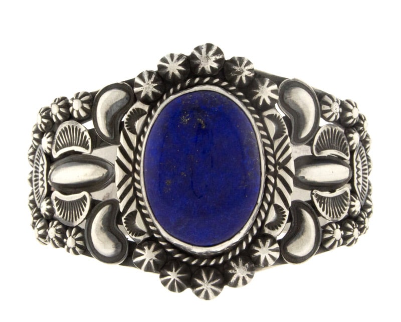 Natürliches Lapislazuli-Armband