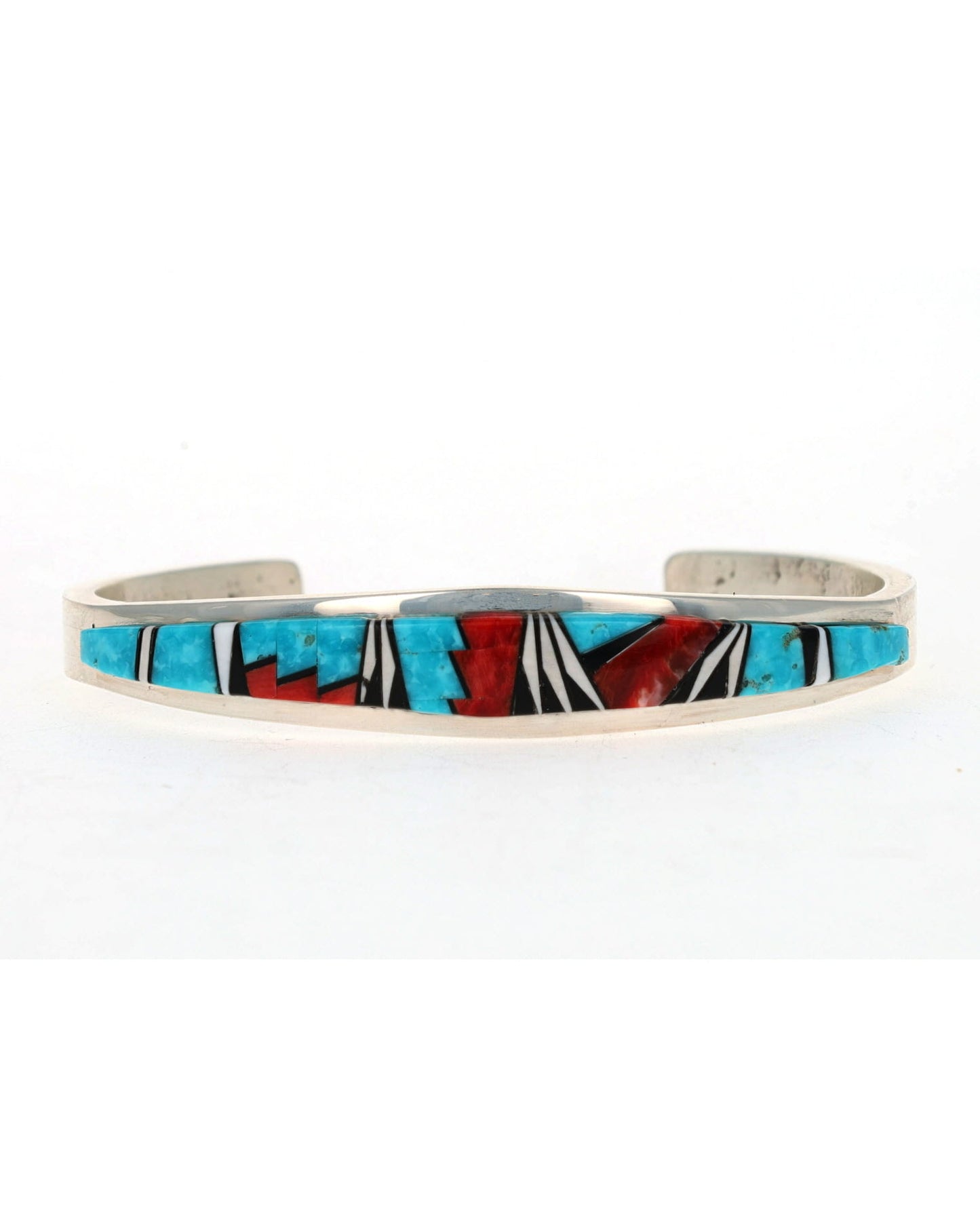 "Stackable" Multi-Color Inlay Bracelet