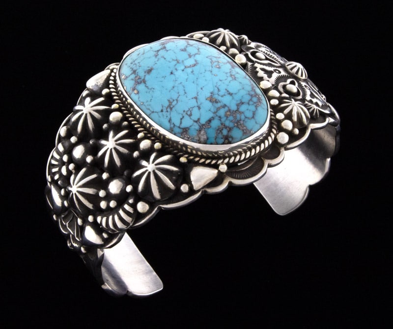 Natural McGuinness Turquoise Bracelet