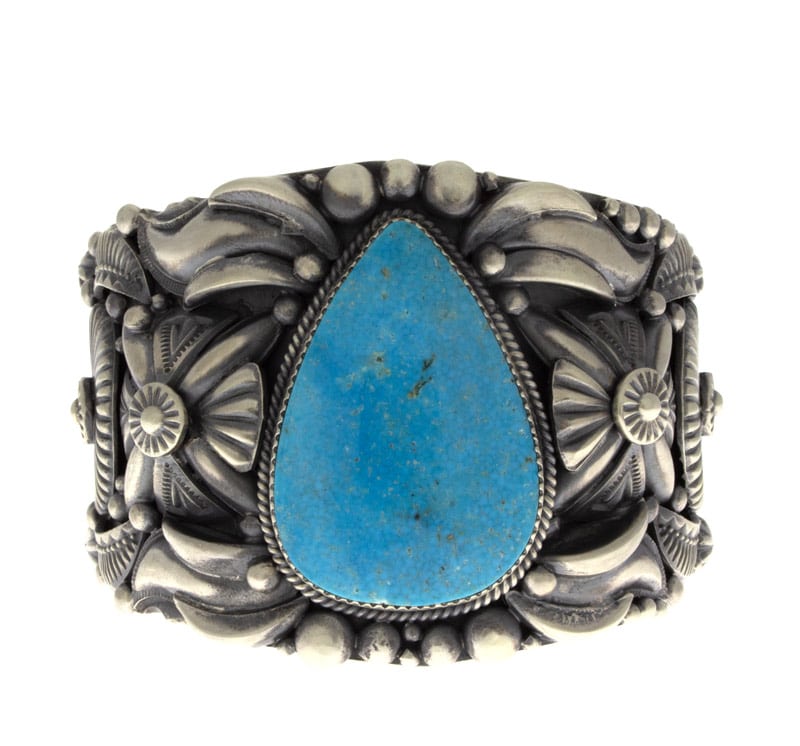 Natural Kingman Turquoise Bracelet