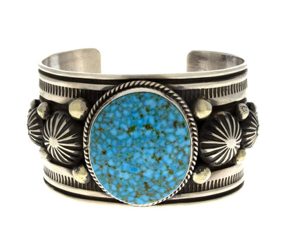 Natural Birdseye Kingman Turquoise Bracelet